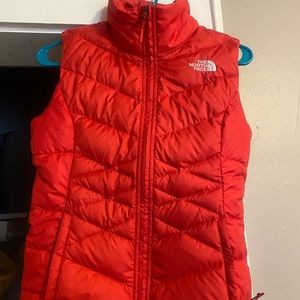 North Face Puffer vest XS